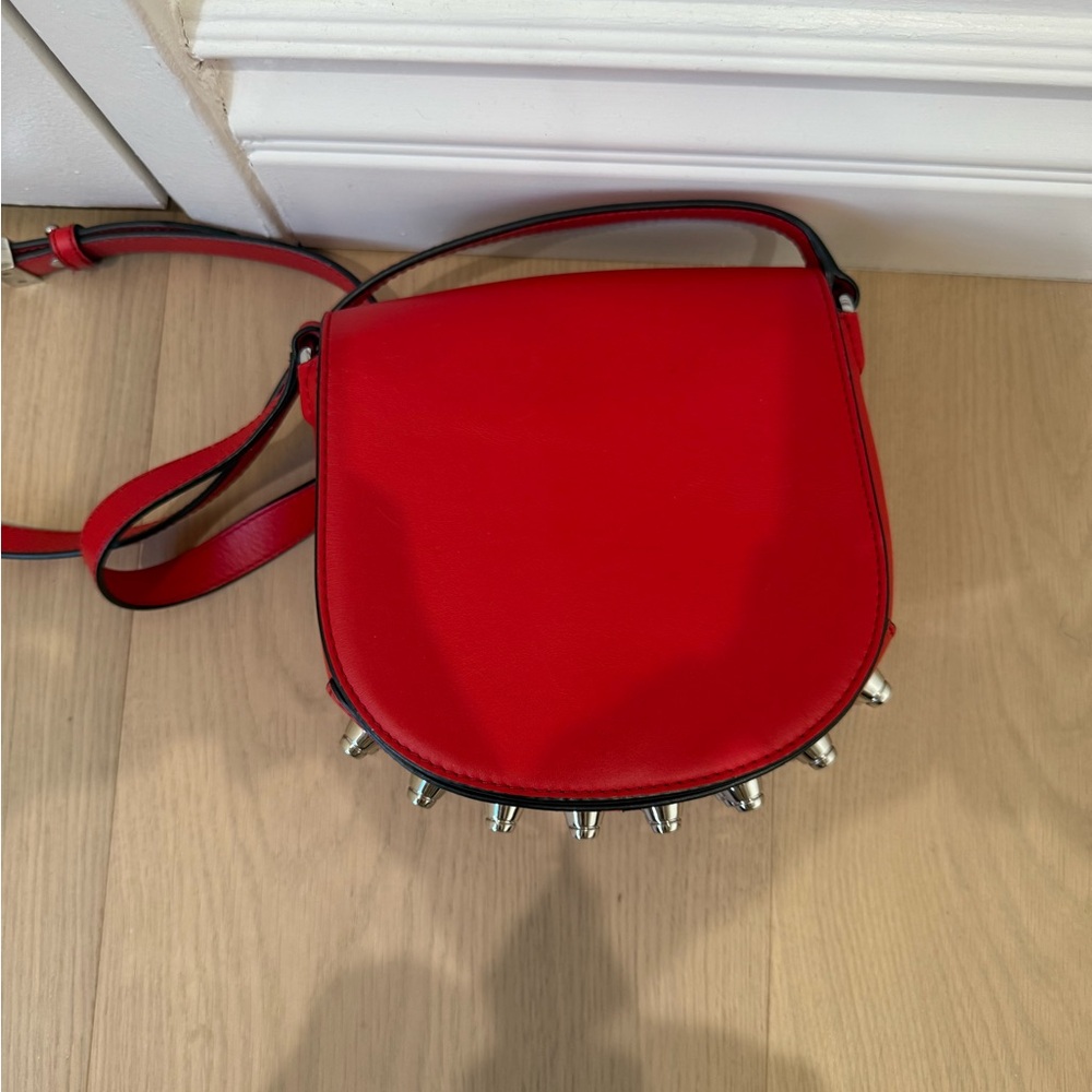Alexander Wang Mini Lia leather crossbody bag - Picture 2 of 3